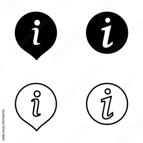 Information sign icon vector. about us sign and symbol. question mark icon