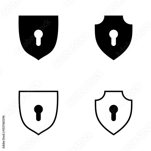 Security icon vector. protection sign and symbol. privacy. vpn