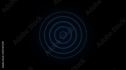 Radio waves animation and Expanding graphics. waves animation come from center. Radio waves animation and Expanding graphics. waves animation come from center.