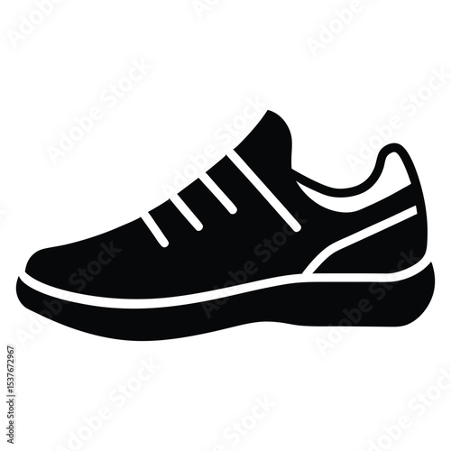 sport shoes vector illustration