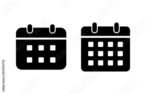 Calendar icon vector illustration. Calender sign and symbol. Schedule icon symbol