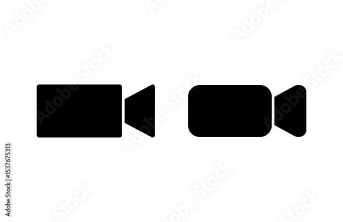 Video icon vector illustration. video camera sign and symbol. movie sign. cinema
