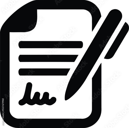 Document set of web icons in line style. Documents linear icon collection. Containing contract papers, folder, certificate, accept, approved, clipboard, invoice, archive and more.
