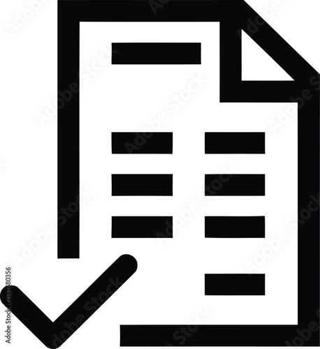 Document set of web icons in line style. Documents linear icon collection. Containing contract papers, folder, certificate, accept, approved, clipboard, invoice, archive and more.