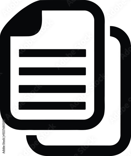 Document set of web icons in line style. Documents linear icon collection. Containing contract papers, folder, certificate, accept, approved, clipboard, invoice, archive and more.