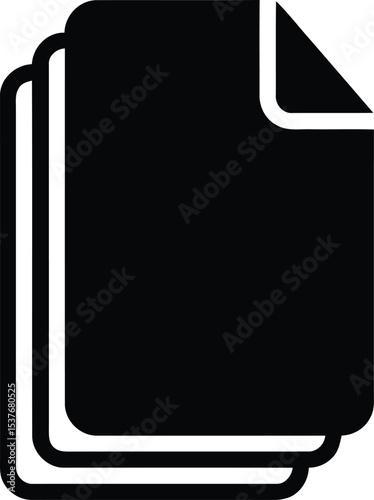 Document set of web icons in line style. Documents linear icon collection. Containing contract papers, folder, certificate, accept, approved, clipboard, invoice, archive and more.