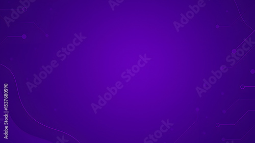 Purple Futuristic Technology Background