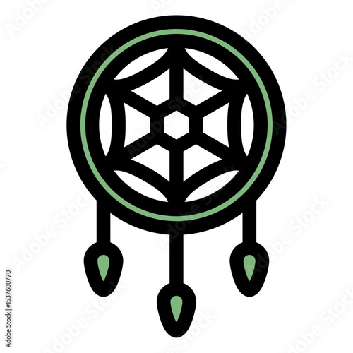 dreamcatcher vector icon
