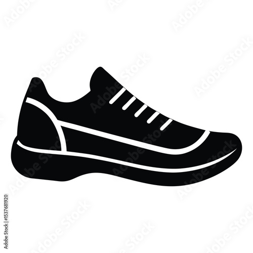 sport shoes vector illustration