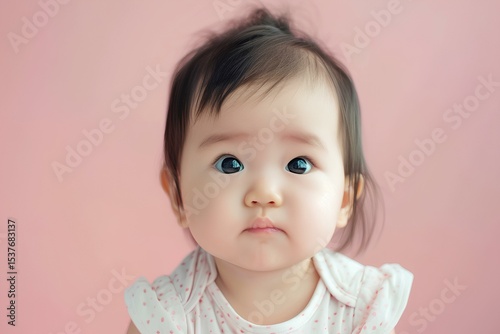 portrait of a little girl