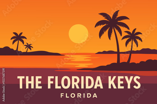 The Florida Keys Vibrant Beachfront and Crystal-clear Waters