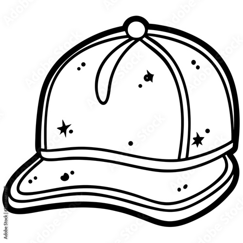 Distressed Hat Graffiti Art