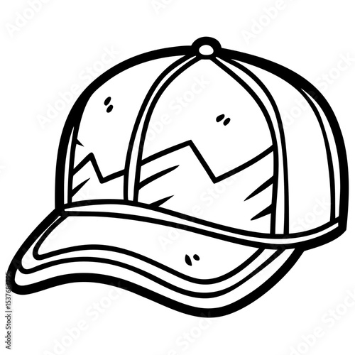 Distressed Hat Graffiti Art