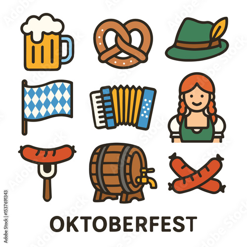 oktoberfest landing page for wweb, social media or asset