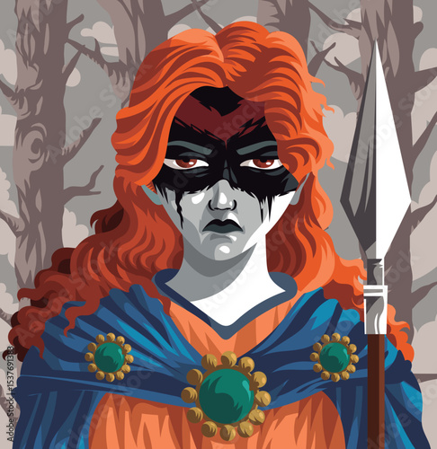 boudica strong woman brave warrior