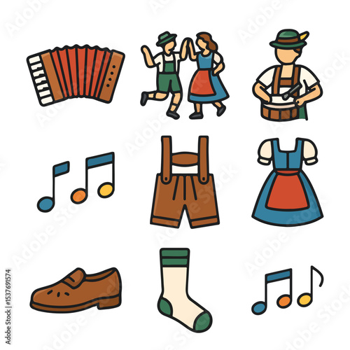 oktoberfest landing page for wweb, social media or asset