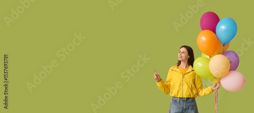 Beautiful young woman with ...