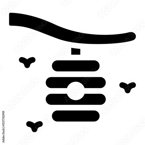beehive vector icon