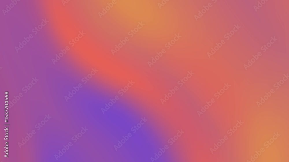 Abstract gradient background blending warm orange and cool purple hues, creating a vibrant atmosphere