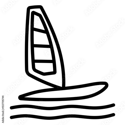 windsurfing