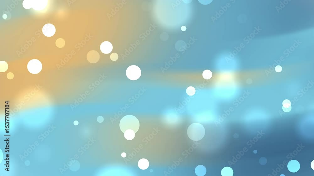 Soft blue bokeh abstract background with shimmering circles. Ideal for branding, digital design, website backdrops, and creative projects.