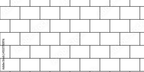 surface brick rectangle stone paving building floor. empty wall brick floor and construction background with squares texture.	