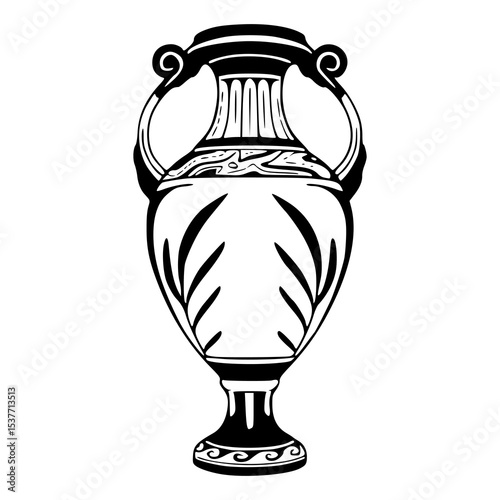 classical vase decorative handles