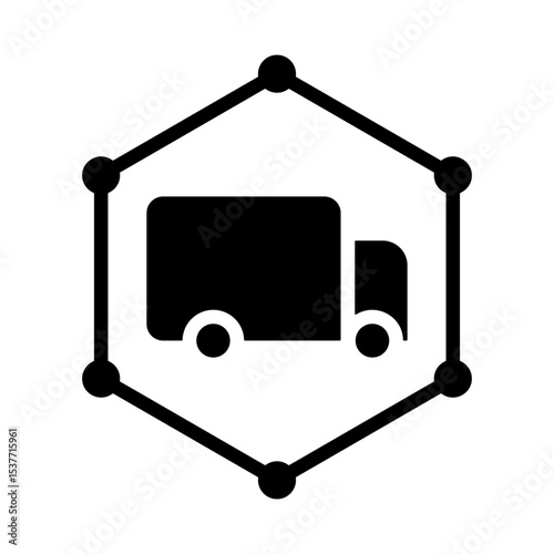 Logistics Network Icon