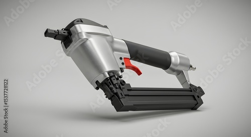 Professional Pneumatic Nail Gun - 3D Render