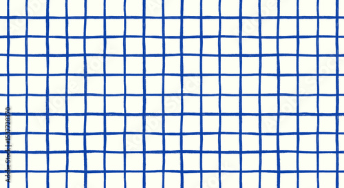 Photos 手描きのチェック柄パターン幾何学模様背景図案