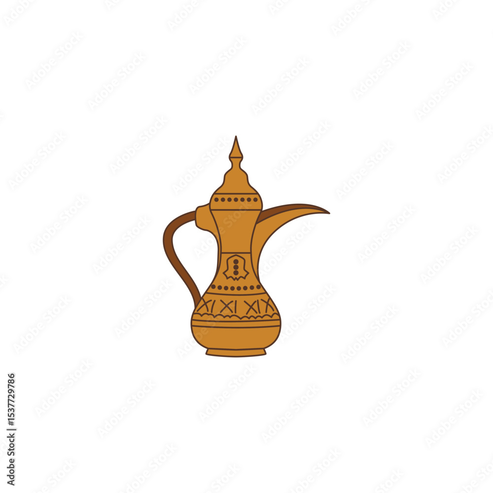 Traditional Arabic Coffee Pot (Dallah) Traditional Arabic Coffee Pot (Dallah)