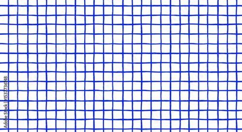 手描きのチェック柄パターン幾何学模様背景図案