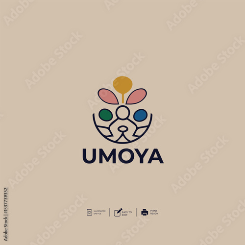 Logo template design ideas vector