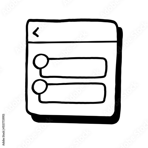 Hand Drawn Sketch Doodle Frame Collection for Scrapbook, Journaling, and UI Decoration