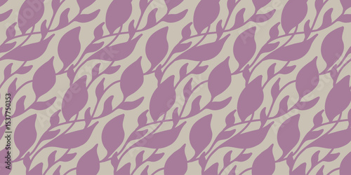 Stylish organic background. Seamless pattern.Vector. スタイリッシュ有機的パターン