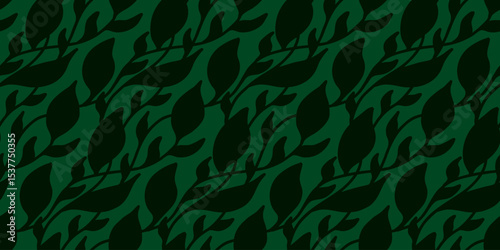 Stylish organic background. Seamless pattern.Vector. スタイリッシュ有機的パターン