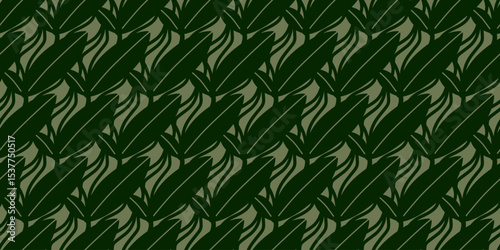 Stylish organic background. Seamless pattern.Vector. スタイリッシュ有機的パターン