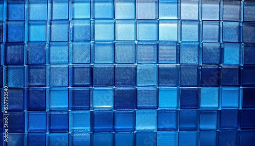 blue glass tilable wall texture