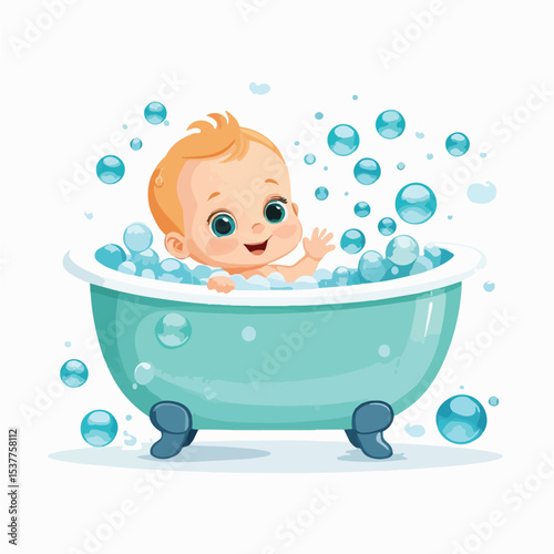 Baby Bathtub Icon