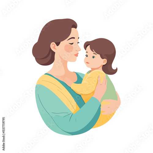 mother and daughter