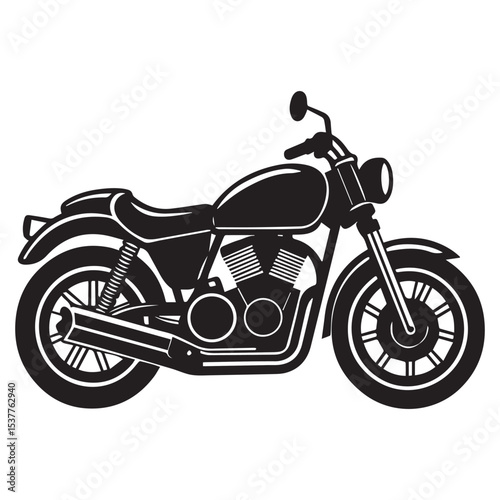 motorcycle vector illustration