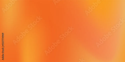 Abstract orange gradient vector background simple cloud