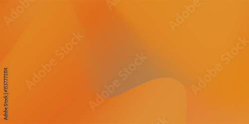 Abstract orange gradient vector background simple cloud