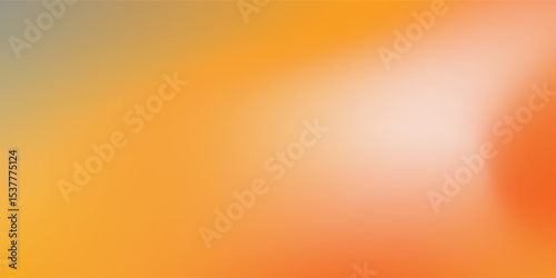 Abstract orange gradient vector background simple cloud