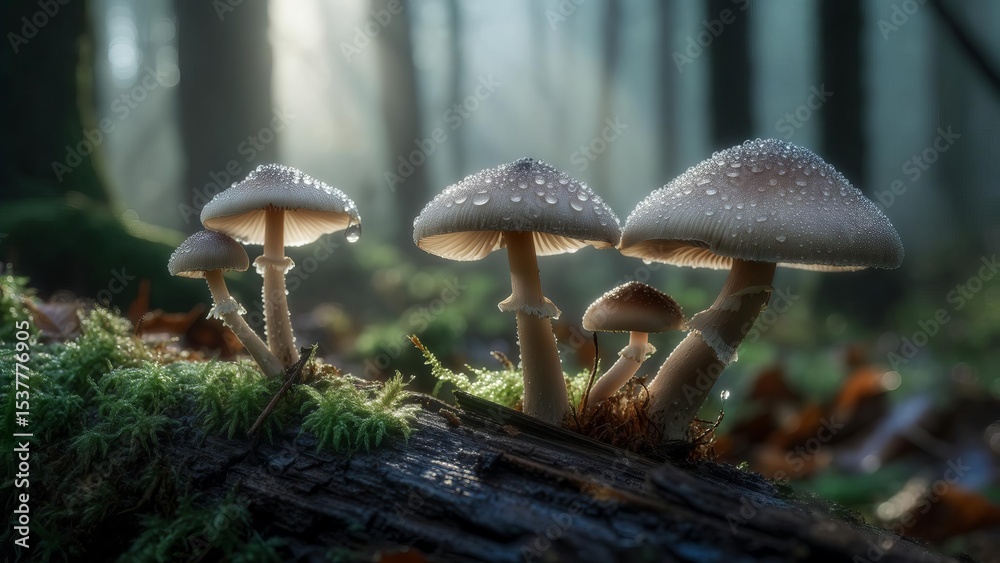 Fototapeta premium Mushroom in the forest