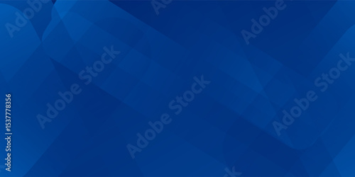 Abstract blue background with glowing geometric lines. Modern blue gradient square shape design. Futuristic technology concept modern simple nice
