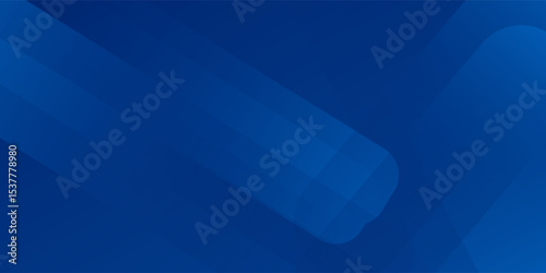 Abstract blue background with glowing geometric lines. Modern blue gradient square shape design. Futuristic technology concept modern simple