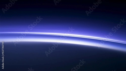 Abstract Blue Horizon Serene Gradient Background