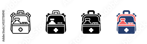 Care Kit icon sheet multiple style collection