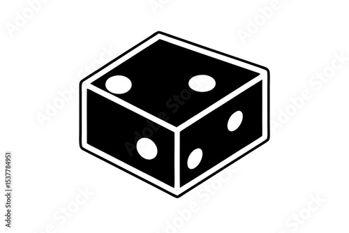 Paneer vector silhouette illustration isolated on white background